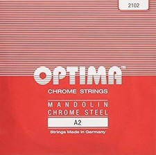 Used Very Good Optima Mandolin Strings Red 2A 2 pieces No.2102 9jupf8b