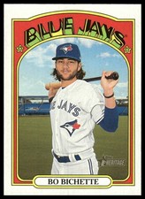 Bo Bichette 2021 Topps Heritage #293 Toronto Blue Jays