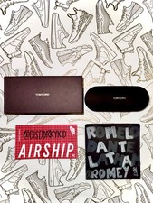 Medium Brown Tom Ford Suede Eyeglass Case