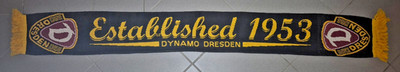 Dynamo Dresden Schal / ESTABLISHED 1953  /