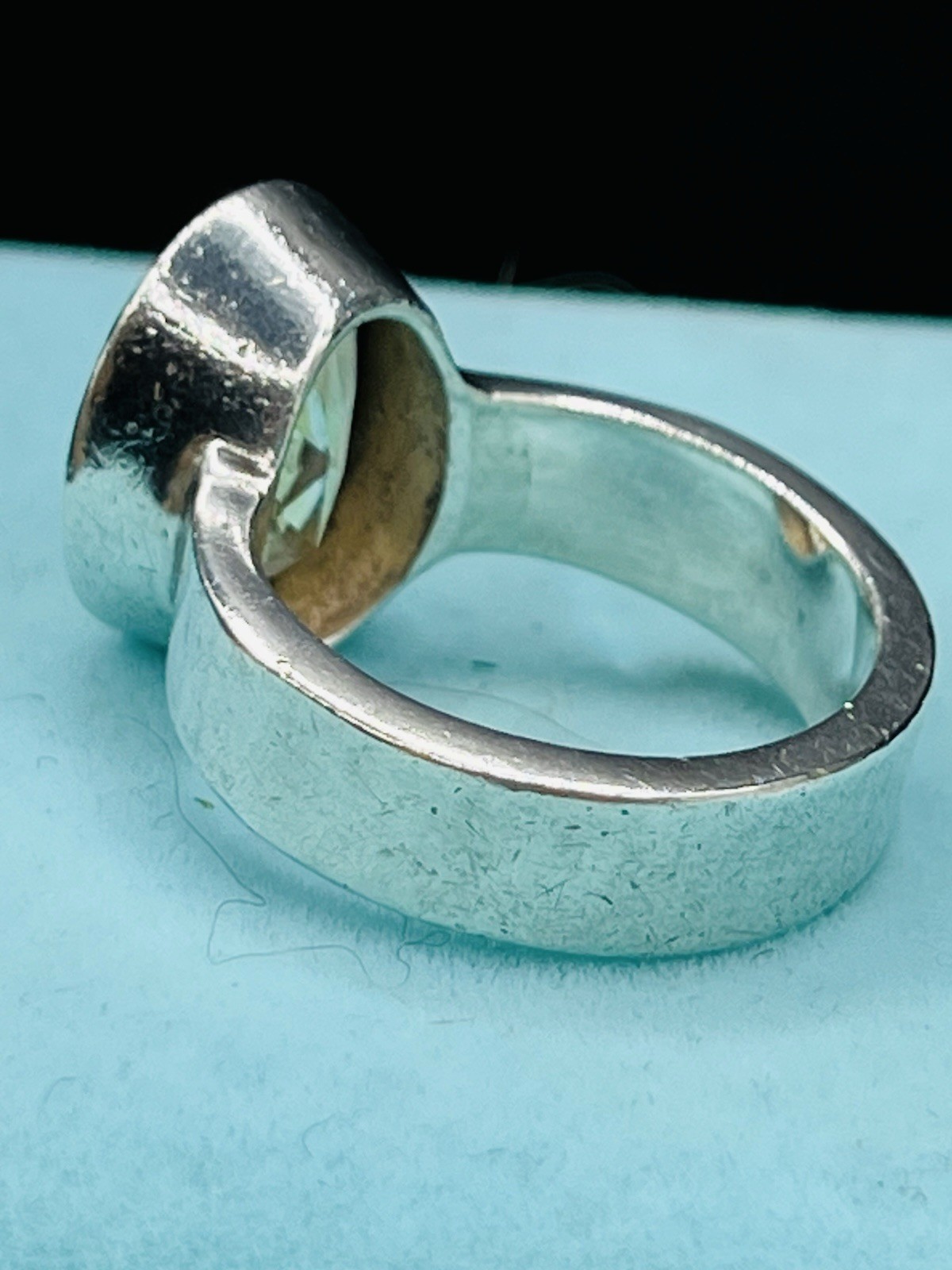 Modernist Bold Citrine Ring Statement Sterling Si… - image 21