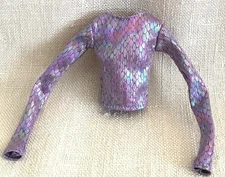 TOP FROM HOLOGRAPHIC NOVAE 12" NU FACE W CLUB EXCL. INTEGRITY TOYS DOLL