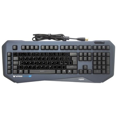 RAPOO V800 Mechanical RGB Gaming Keyboard, USB, QWERTY Italian Layout, Stickers