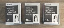 30 Prints Fujifilm Instax mini B W Monochrome Instant Film for 12 11 9 8 Camera