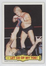 1985 Topps WWF Greg Valentine Greg The Hammer Valentine Tito Santana #22 HOF 0b3