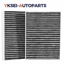 2X For BMW 530i 540i 740i xDrive X5 X6 X7 M5 M8 Activated Carbon Cabin Air Filte