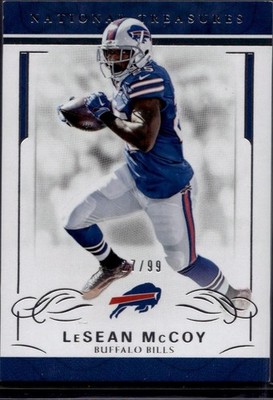 2016 Panini National Treasures #11 LeSean McCoy #/99