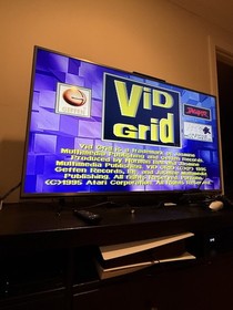 Atari Jaguar CD Console + Jaguar Console & Controller + 2 Games Tested Working!!