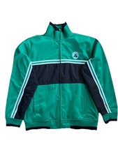 NBA Boston Celtics Full Zip Track Jacket Basket NUOVO UNK Blue Label Uomo XL