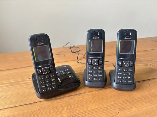 Gigaset Allrounder A694 AM Trio Trzy bezprzewodowe telefony DECT Automatyczna sekretarka - Zdjęcie 6 z 13