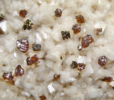 SPHALERIT ROT !!! auf Dolomit Steinbruch Schretzmeier Büschhof Köln NRW