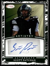 Scott Patchan Auto AU 2022 SAGE Artistry Colorado State Rams
