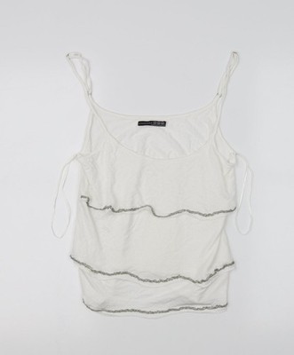 Atmosphere Basic-Tanktop Damen UK Größe 10 weiß
