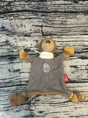 Sigikid Classic Baby Edition Comforter Bear 39422 Lovey Security Blanket Knotted