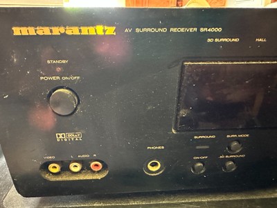 Marantz AV Surround receiver SR4000 non-working, for parts