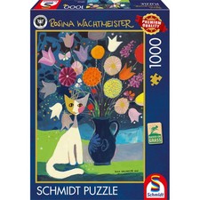 Schmidt Spiele Rosina Wachtmeister: Weiße Katze, Puzzle