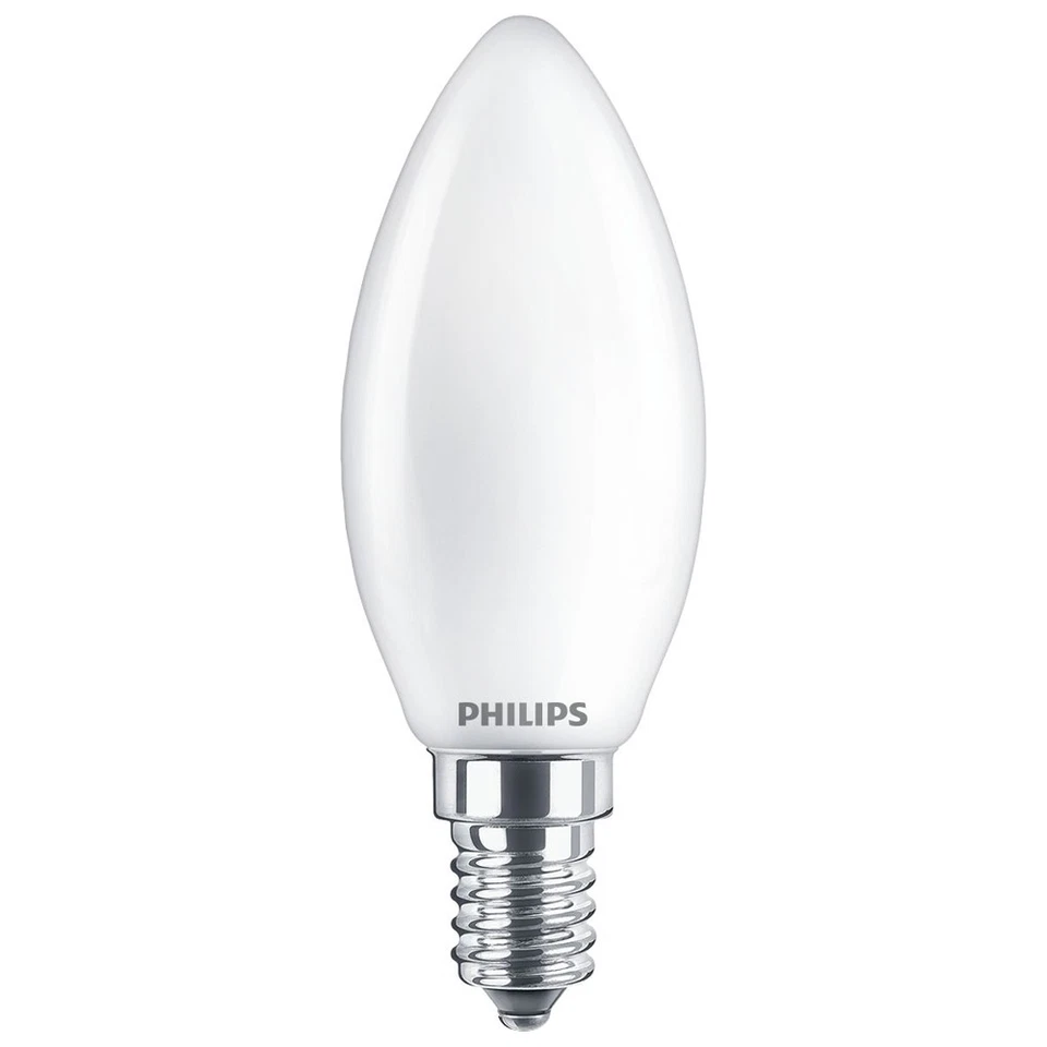 10 x Philips LED Lampen Kerzen 2,2W =25Watt E14 matt 250lm 840 neutralweiß 4000K - Bild 2 von 3