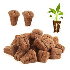 150PCS Seed Starter Plugs, Expandable Grow Sponges Compatible with 105 & 128 0.31 per gallon