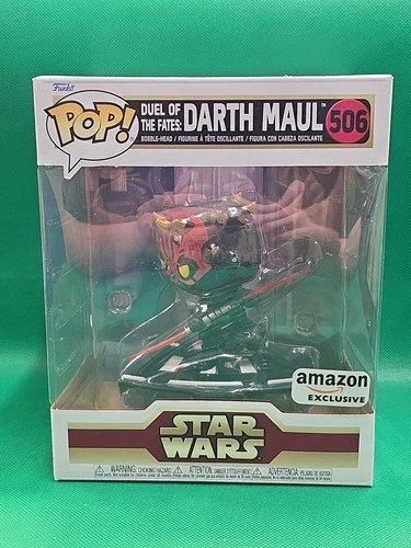 New Funko Pop Deluxe Star Wars Duel Of The Fates Darth Maul Amazon Exclusive 506