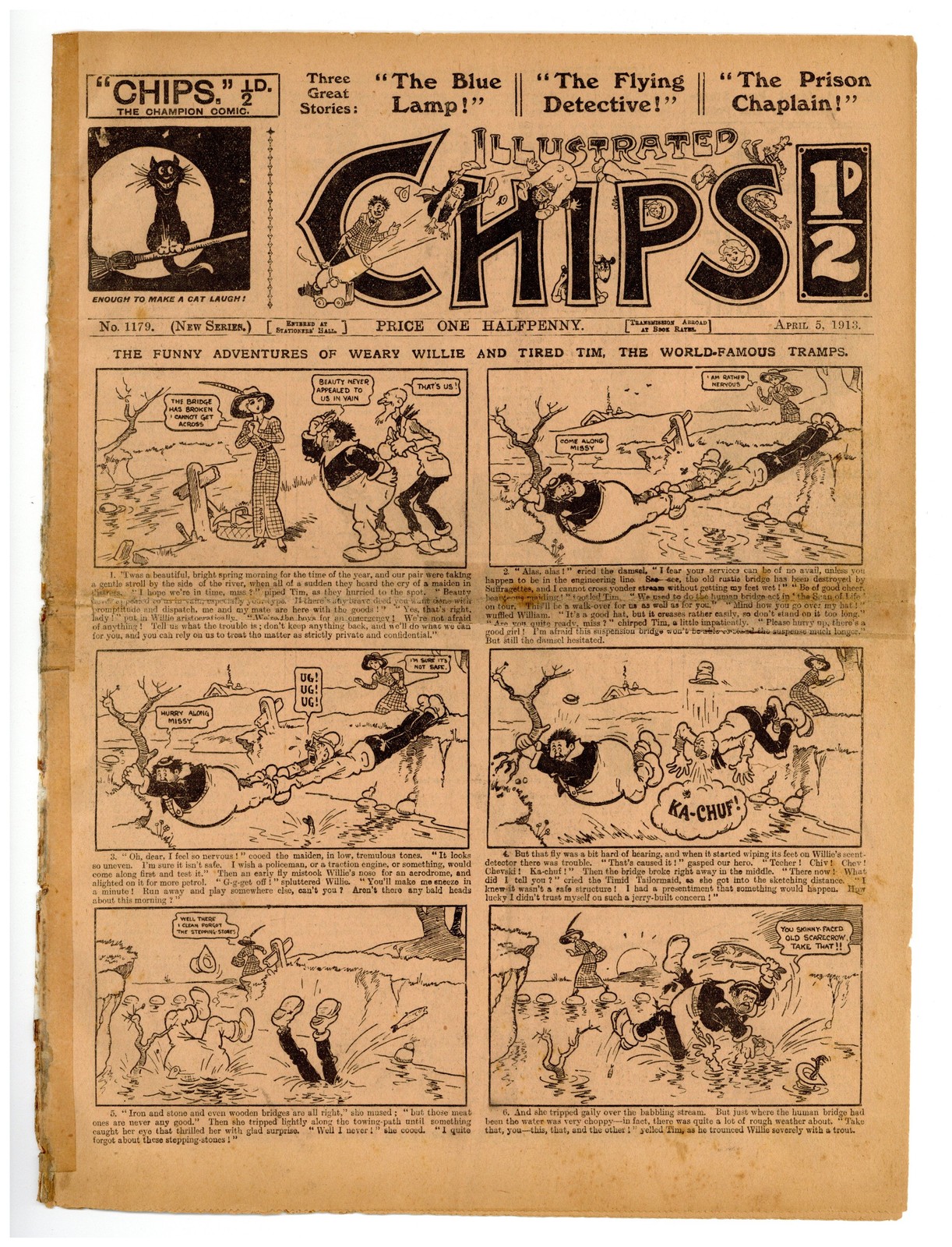 Illustrated Chips #1179 FR 1913 Low Grade