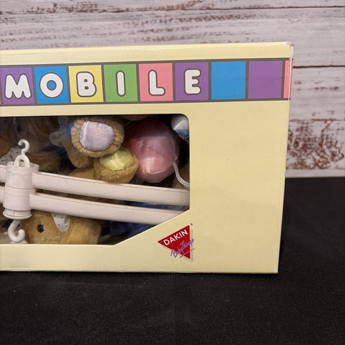 Vintage 1989 Dakin Baby Things Zoo Tier Musik Krippe Mobile #46-5200 Rockabye Baby - Bild 3 von 12