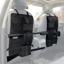 2 Pack Tactical Seat Back Rack, Camo Front Seat Organizer with Molle Panel Ve...