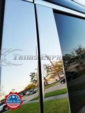 Fit2000-2003 Nissan Maxima Stainless Cover Door Pillar Post Trim 4pc
