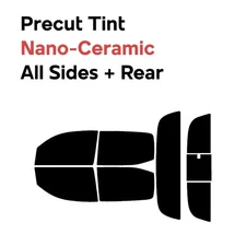 Precut Window Film Ceramic Tint for Toyota Tacoma 2016-2023 4 Door Double Cab