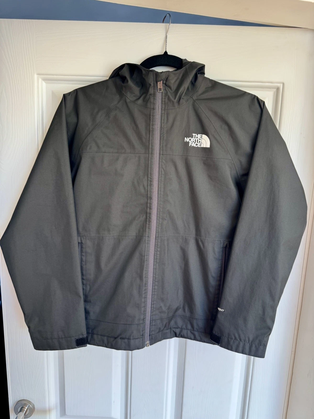 The North Face Jacket Boys Large Black Hooded Vortex Triclimate 3in1