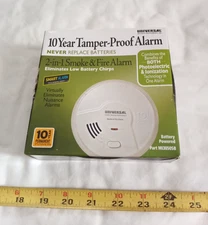 Universal Smoke And Fire Alarm, Smart Alarm Technology-MI3050SB, NIB.