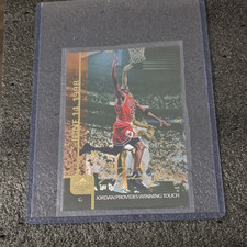 Upper Deck 1999 Gatorade Michael Jordan MJ6 Insert NBA Finals Bulls Basketball