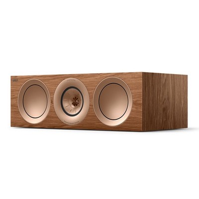 KEF R6 Meta Center Channel Speaker Walnut Neu