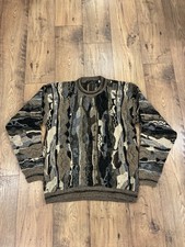 VTG Protege Coogi Style Mens Knit Pullover Sweater Size Large Tall Made in USA