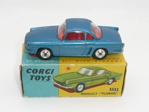 Corgi 222 Renault Floride Rare Bue Boxed  *original*