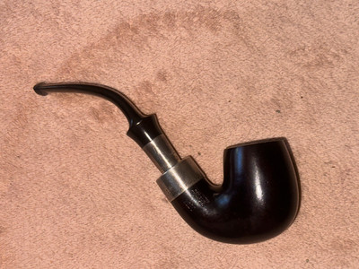 Peterson of Dublin Pfeife  X220 viel sterling silber