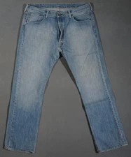 VB11409 **LEVI'S** 501 STRAIGHT LEG JEANS 38X32 (msr 38"x32")