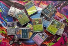 Bulk Lot 100 Pokemon Cards Holo Reverse Holo Unsorted Free Shipping