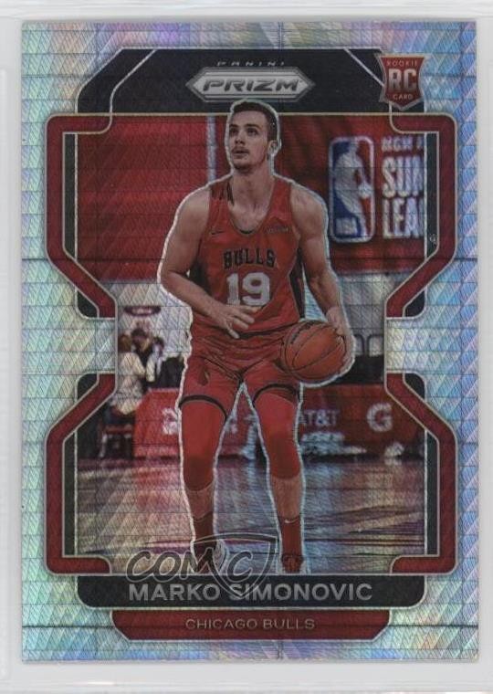 2021-22 Panini Prizm Hyper Prizm Marko Simonovic #166 0wp8