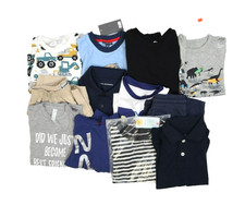 Wholesale Bulk Lot Of 12 Boys Size XS 4/5 Mixed Season Tops Bottoms Shorts