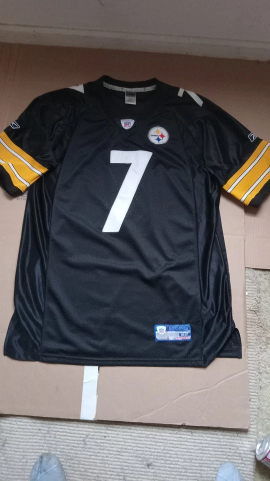 Ben Roethlisberger 正品 On Field Rebok 球衣 52 码 — 第 3/4 张图片