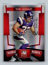 Toby Gerhart 2010 Donruss Elite Rookie #183 #/999 Minnesota Vikings