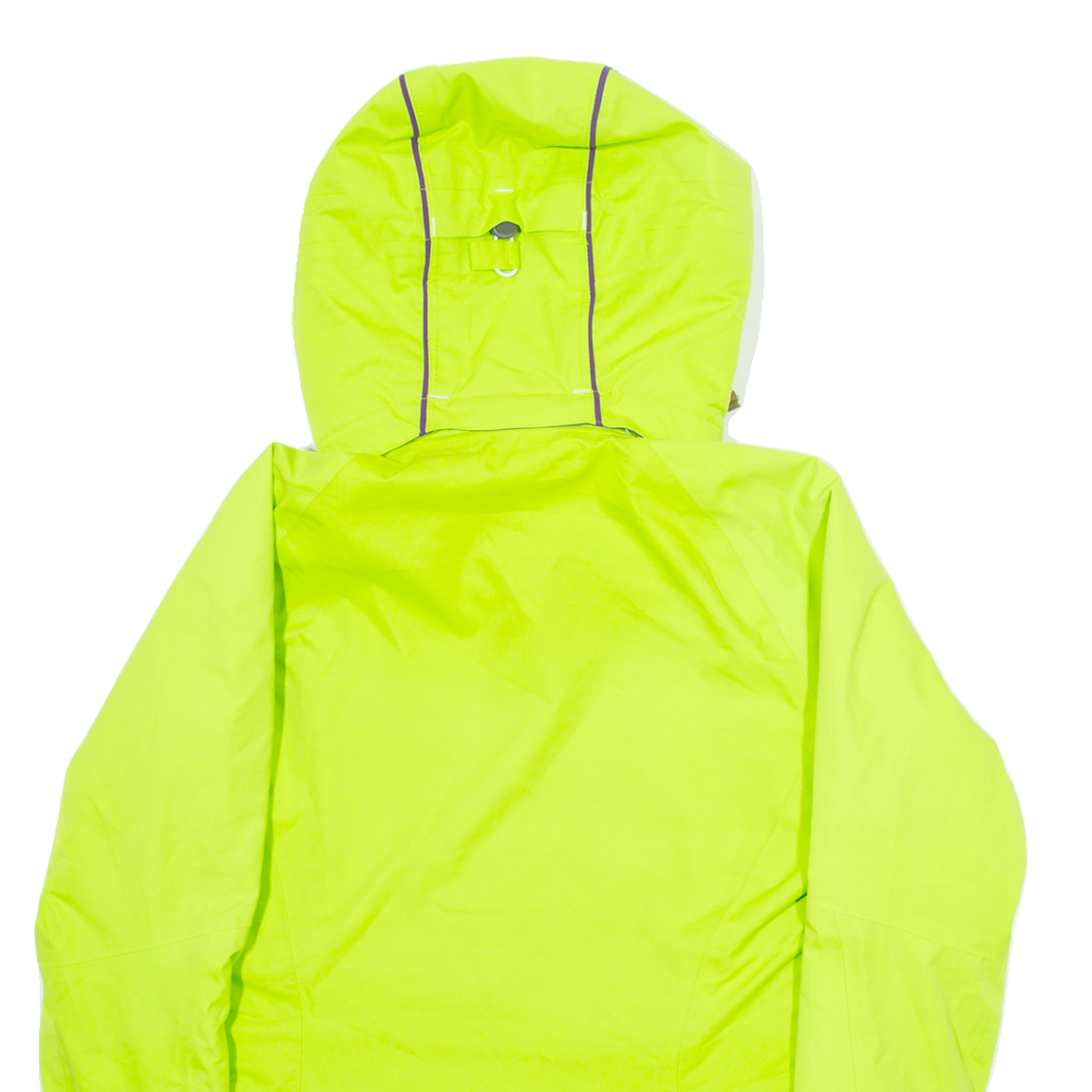 SALOMON Cappotto da sci uomo verde con cappuccio S