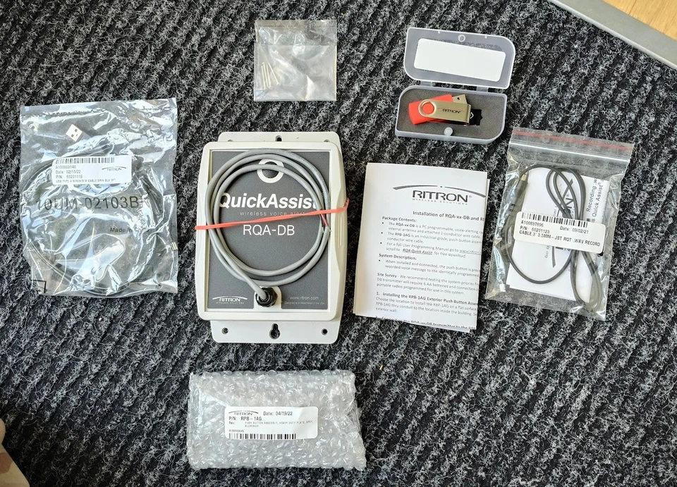 SALE !! RITRON Quick assist, Wireless Call Button / door bell 2-Way radio, UHF - Image 3 of 4