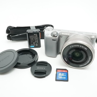 SONY Alpha NEX-5T 16.1MP Mirrorless Camera 16-50mm Lens Kit 35 Languages Japan