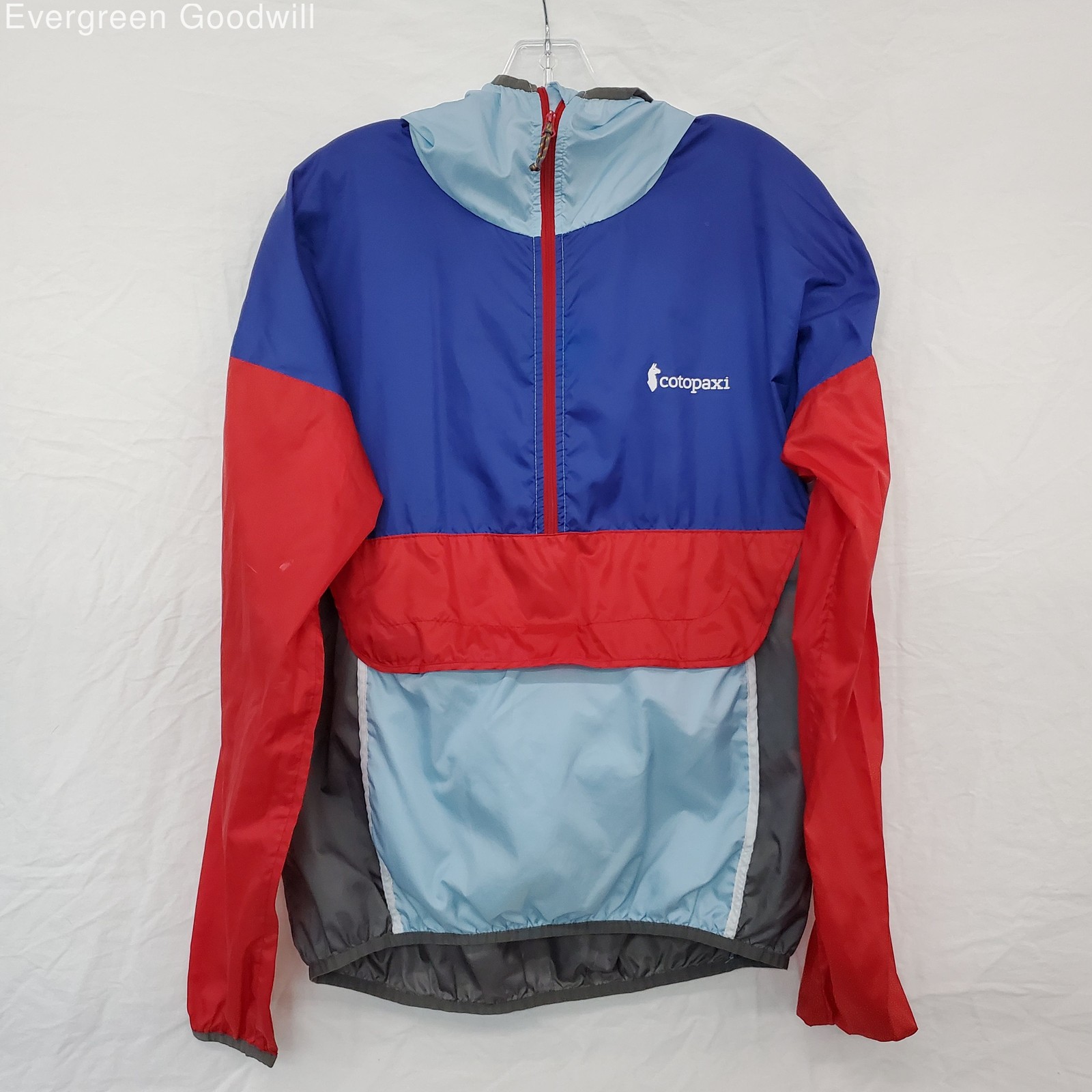 Cotopaxi Women's Multicolor Colorblock Teca Half-Zip Windbreaker Jacket Size M
