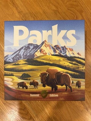 Keymaster Games Parks 2nd Edition Summit Deluxe Game - No Wildlife Tokens