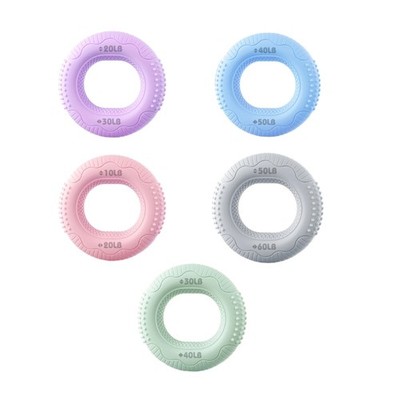 Silicone Grip Strength Trainer Hand Strengthener Grip Rings Hand Exercisers