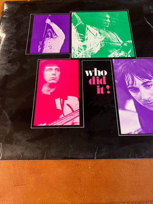 The Who. Who Did It LP. 2856 001