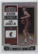 2023-24 Panini Contenders Season Ticket Premium Edition Jaime Jaquez Jr #84 1a39