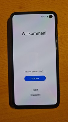 Samsung Galaxy S10e 128GB 4G Guter Zustand Simlockfrei Canary Yellow